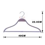 Zara style wooden hanger with customized logo – Image 4