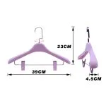 Custom Luxury Wholesale Velvet Hangers (Rose Gold Series) - Image 4