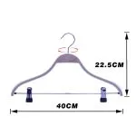 Zara style wooden hanger with customized logo – Image 5