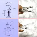 Metal Clip For Clothing Premium Quality Durable Clip For Hangers - Image 3