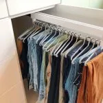 ⁦Heavy Duty Colorful Nonslip Pvc Coated Metal Pants Hangers Space Saving Blanket Hangers⁩ - الصورة ⁦6⁩