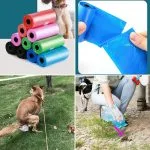 Pet outdoor dolphin Shape Dog Poop Bag Dispenser Box Multicolor Optional Dog Poop Bag Dispenser With Bag 15pcs/roll - Afbeelding 4
