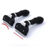 OEM & ODM Manufacturer Pet Grooming Brush Self Cleaning Slicker Brush for Dogs Cats Removes Loose Hair & Tangles – Image 7