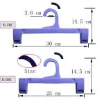Custom White Plastic Retail Hangers & Pants Hangers (Bulk Order) – Image 6