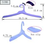 Custom White Plastic Retail Hangers & Pants Hangers (Bulk Order) – Image 5