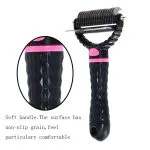 OEM & ODM Manufacturer Pet Grooming Brush Self Cleaning Slicker Brush for Dogs Cats Removes Loose Hair & Tangles - Afbeelding 6