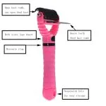OEM & ODM Manufacturer Pet Grooming Brush Self Cleaning Slicker Brush for Dogs Cats Removes Loose Hair & Tangles - Afbeelding 7