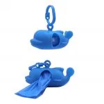 Buitendieren dolfijnvorm Hond Poepzak Dispenser Doos Multicolor Optioneel Hond Poepzak Dispenser Met Zak 15st/rol