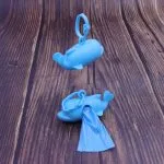 Pet outdoor dolphin Shape Dog Poop Bag Dispenser Box Multicolor Optional Dog Poop Bag Dispenser With Bag 15pcs/roll - Afbeelding 7