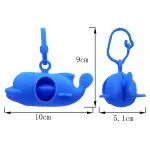 Pet outdoor dolphin Shape Dog Poop Bag Dispenser Box Multicolor Optional Dog Poop Bag Dispenser With Bag 15pcs/roll - Afbeelding 2