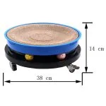 Factory outlet fashion multifunctional interactive cat toys cat scratching board - Afbeelding 2