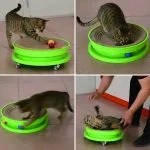 Factory outlet fashion multifunctional interactive cat toys cat scratching board - Afbeelding 3