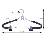 Clothes Clothing Type Non-slip Blouse Padded Foam Hanger Covers Coat Hanger With Foam - Image 2