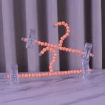 ⁦Factory Outlet Clothes Hanger Colorful Beads Hangers Pants  Hanger⁩ - الصورة ⁦3⁩