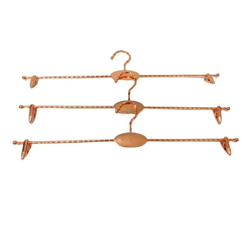 Verchromter Metall-Bikini-Haken-Detail