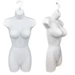 Custom Plastic Hanging Bikini Mannequin Torso (Bulk Order)