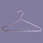 Pearl Wedding Dress Hangers with PMMA Beads – Image 3