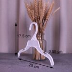 Custom Wholesale Plastic Pet Clothes Hangers (Bulk Order) - Image 2