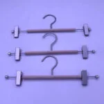 Luxury Customized Pants Hanger Plating Clip Hanger - Image 4