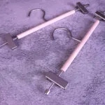 Luxury Customized Pants Hanger Plating Clip Hanger - Image 7