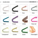 Pearl beaded hanger - Image 7