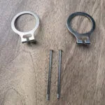 Anti Theft Hook Coat Hangers With Security Loop Ring - Image 3