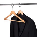 Anti Theft Hook Coat Hangers With Security Loop Ring - Image 4