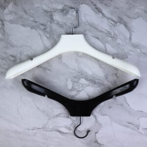 custom wide shoulder plastic suit hangers wholesale