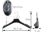 Custom Wide Shoulder Plastic Suit Hangers (Bulk Order) – Bild 3