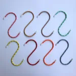 Ganci a S per appenderia