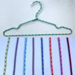 Fabric Wrapped Metal Clothes Hangers - الصورة 3