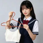Fabric Wrapped Metal Clothes Hangers - الصورة 4