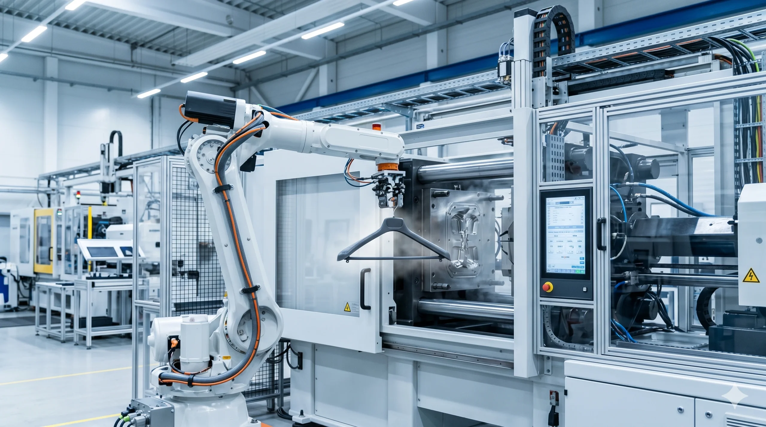 Automated mass production and precision tooling for custom ODM clothes hangers