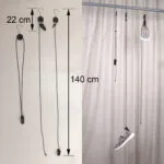 Custom Adjustable Plastic Shoe Display Hooks (Bulk Order) - Imagen 2