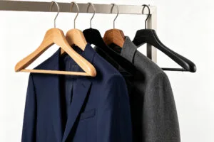 meilleurs cintres pour costumes - cintres en bois, velours et plastique à épaules larges pour afficher costumes et manteaux