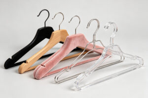 types of clothes hangers complete guide plastic velvet wooden metal acrylic