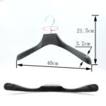 Lady's wide shoulder plastic hangers heavy duty - Image 2